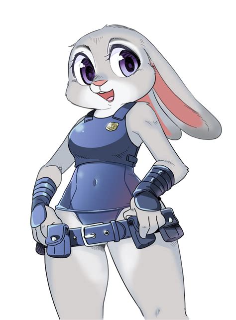 22. Officer Judy Hopps (Zootopia 2016) *TO SCALE* Breast Volume: 17.16in³ Breast Surface Area: 16.1in²